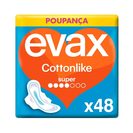 Imagem do produto EVAX Penso Higiénico Cottonlike Super com Alas