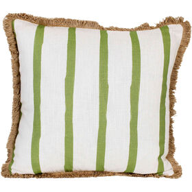Imagem do produto Almofada 45x45cm Riscas Verdes Caribbean Nautic