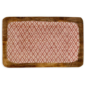 Imagem do produto Tabuleiro Madeira 22x14cm Print All Over Rosa