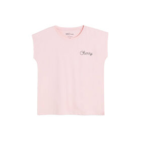 Imagem do produto T-shirt Menina Rosa Claro