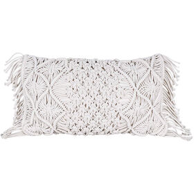 Imagem do produto Almofada 30x50cm Macramé Cru