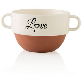 Imagem do produto Taça 625ml com Asas Love Castanha