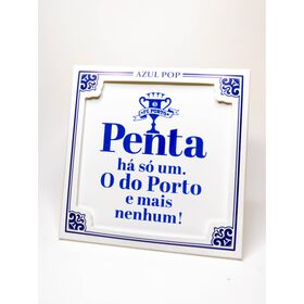 Imagem do produto Azulejo "Penta há só um"