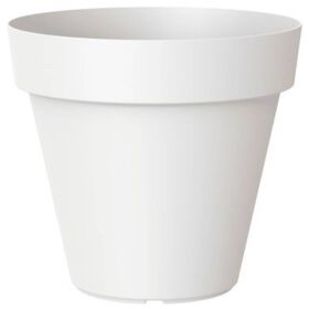 Vaso Redondo Plástico 18cm Branco product image