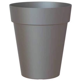 Vaso Redondo Plástico 20cm Antracite product image