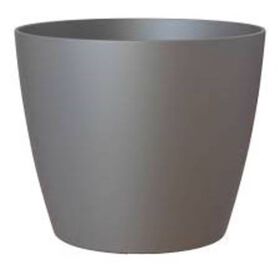 Vaso Redondo Plástico 25 cm Antracite Mate product image
