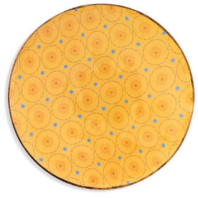 Imagem do produto Tabuleiro Madeira 38cm All Over Amarelo Warm Boho