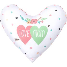 Imagem do produto Almofada Coração Love Mum 45x45cm Dia da Mãe