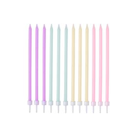 Imagem do produto Velas Altas 16cm Coloridas Pastel