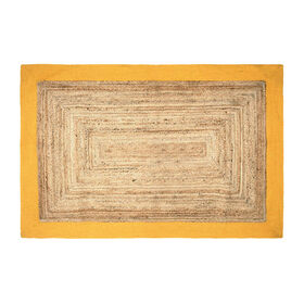 Tapete Juta 120x180cm Rebordo Amarelo Deep Rustic product image