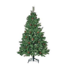 Árvore Natal com Pinhas Nº4 180cm Verde Premium product image