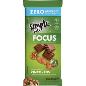 Imagem do produto Tablete Chocolate de Leite com Noz e Amêndoas Focus
