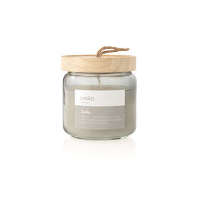 Vela em Copo com Tampa Madeira 380g Limão product image