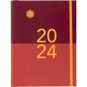 Imagem do produto Agenda Semanal A5 Color Block com Elástico 2024 (várias cores)