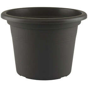 Vaso Redondo Plástico 25cm Cinza Antracite product image