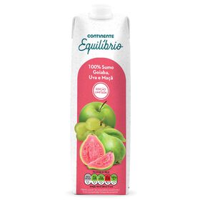 Imagem do produto Sumo 100% Goiaba, Uva e Maçã