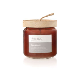 Vela em Copo Castanho com Tampa Madeira 380g Patchouli product image
