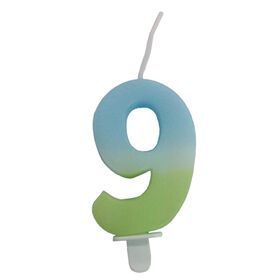 Imagem do produto Vela Nº9 Azul e Verde