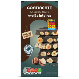 Imagem do produto Tablete de Chocolate Negro com Avelãs