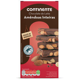 Imagem do produto Tablete de Chocolate de Leite com Amêndoa