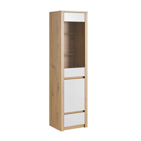 Imagem do produto Vitrine Estreita 43x50x196cm Branca Samba