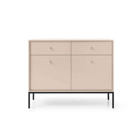 Imagem do produto Aparador 2 Portas 39x104x83cm Bege Camões