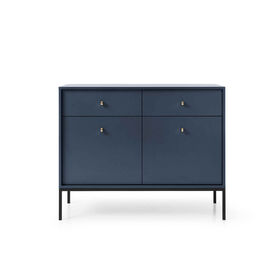 Imagem do produto Aparador 2 Portas 39x104x83cm Azul Camões