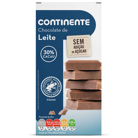 Imagem do produto Tablete de Chocolate de Leite sem Açúcar