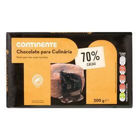 Imagem do produto Tablete de Chocolate Culinária 70%
