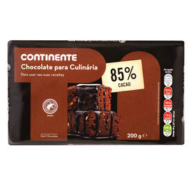Imagem do produto Tablete de Chocolate Culinária 85%