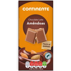 Imagem do produto Tablete de Chocolate de Leite com Amêndoa