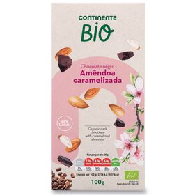Imagem do produto Tablete de Chocolate Negro com Amêndoa Caramelizada