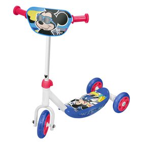 Imagem do produto Trotinete Criança 3 Rodas Mickey Branca e Azul