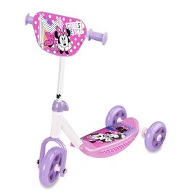 Imagem do produto Trotinete Criança 3 Rodas Minnie Branca e Lilás