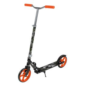 Imagem do produto Trotinete Criança 2 Rodas Ryder Walker Nerf Preta e Laranja