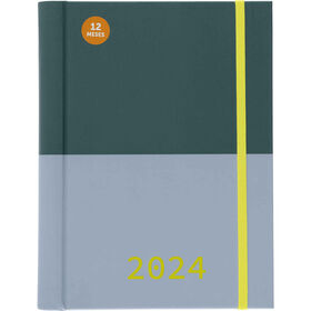 Imagem do produto Agenda Semanal A5 Color Block com Elástico 2024 (várias cores)