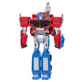 Imagem do produto Transformers Earthspark - Figura Spin Changer Optimus Prime