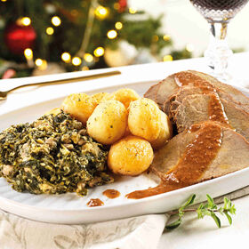 Imagem do produto Vitela Estufada com Migas, Grelos e Batata