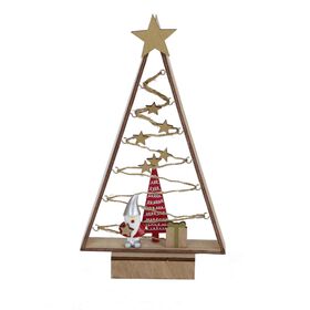 Árvore Pai Natal com LED Madeira product image