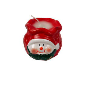 Imagem do produto Vela Redonda 6cm Cara Boneco Neve