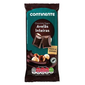 Imagem do produto Tablete de Chocolate Negro com Avelã Inteira
