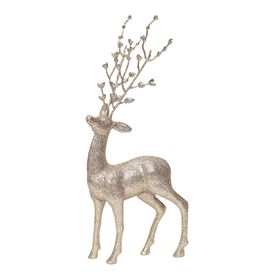 Veado Glitter 34cm Dourado product image