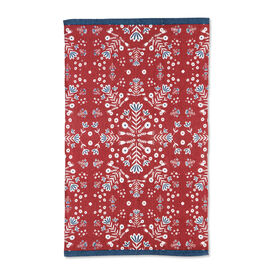 Imagem do produto Tapete Algodão 60x90cm Motivos Vermelho Alentejo