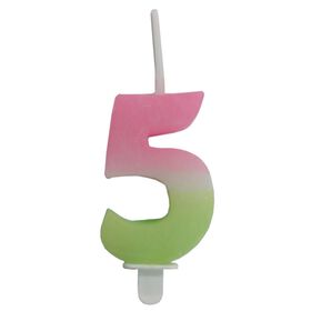 Imagem do produto Vela Nº5 Rosa e Verde
