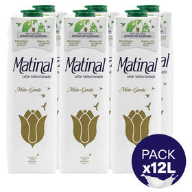 Imagem do produto Leite UHT Meio Gordo