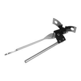 Abre-latas Aço Inoxidável Cinza e Preto Groove product image