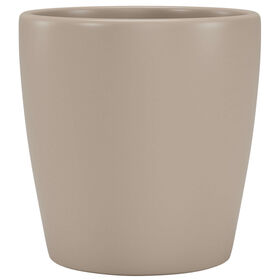 Vaso Redondo Plástico 20cm Cinza Antracite product image