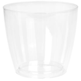 Vaso Redondo Plástico 12cm Transparente product image