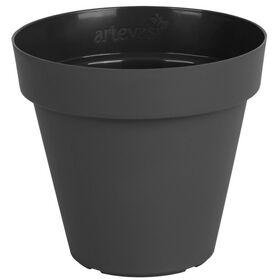 Vaso Redondo Plástico 20cm Antracite product image