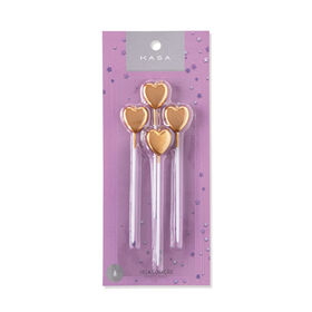 Imagem do produto Velas Coração Dourado